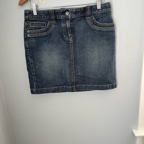 ann Taylor loft Dresses & Skirts - LOFT Blue‎ Mini Pencil Skirt Casual